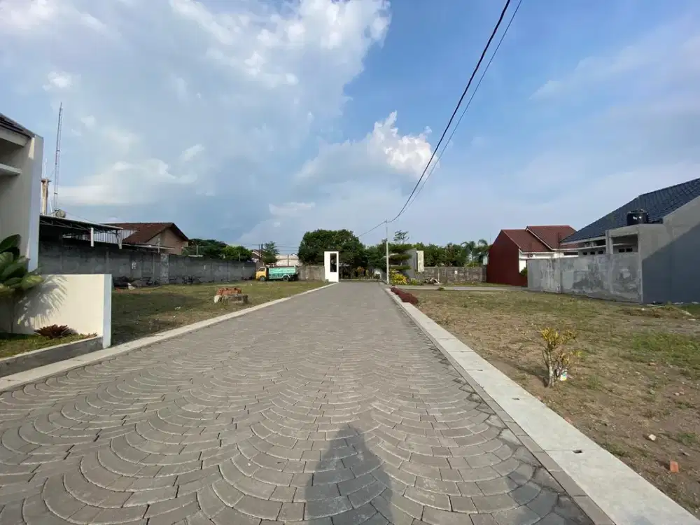 Tanah Siap Bangun dalam Cluster Perumahan di Sleman Legalitas Ready AJB Notaris