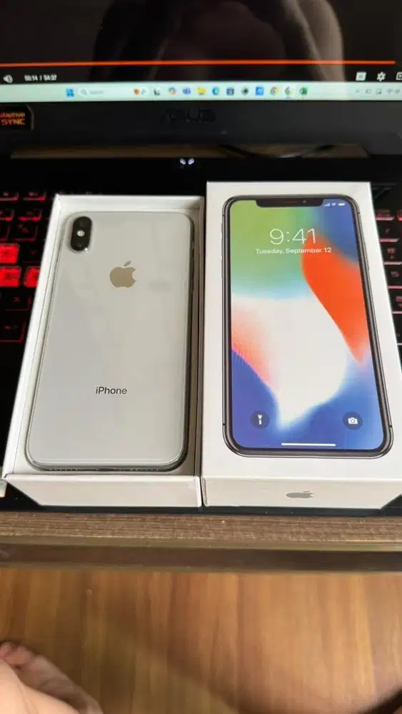 Iphone x 64 silver
