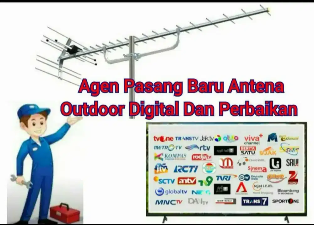 Pusat Pemasangan Sinyal Antena TV Dan Instalasi