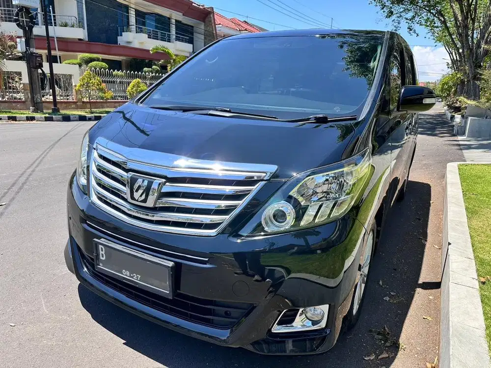 Toyota Alphard 2.4 G ATPM 2012 super istimewa KM 50rb