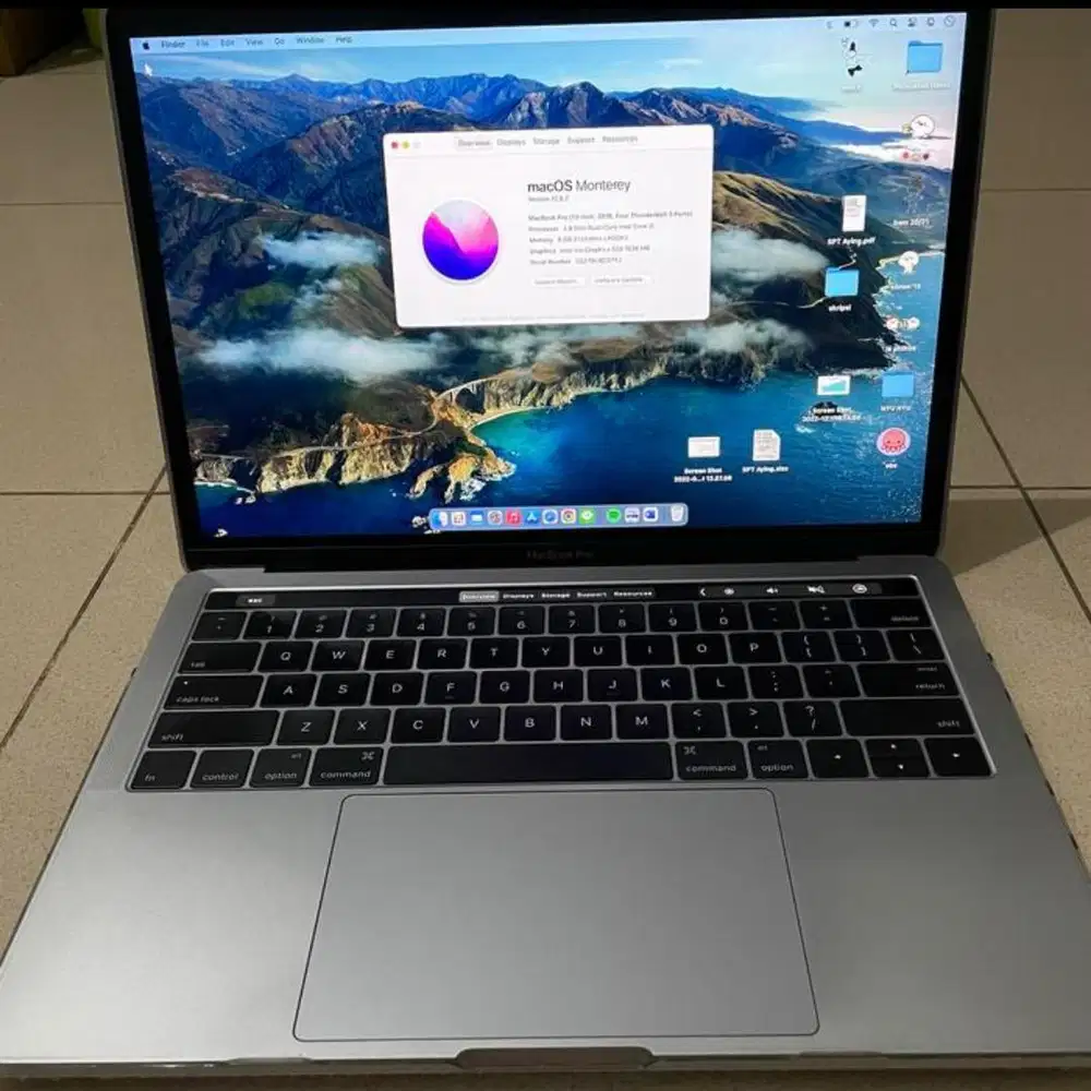 Macbook Pro Touchbar 13 Touch Bar (2016) 13 inch