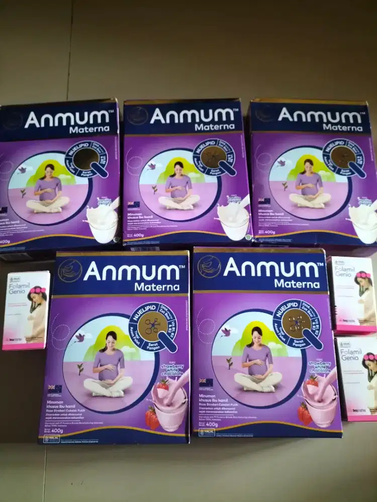 Dijual susu dan vitamin ibu hamil exp aman kondisi baru , hrga nego