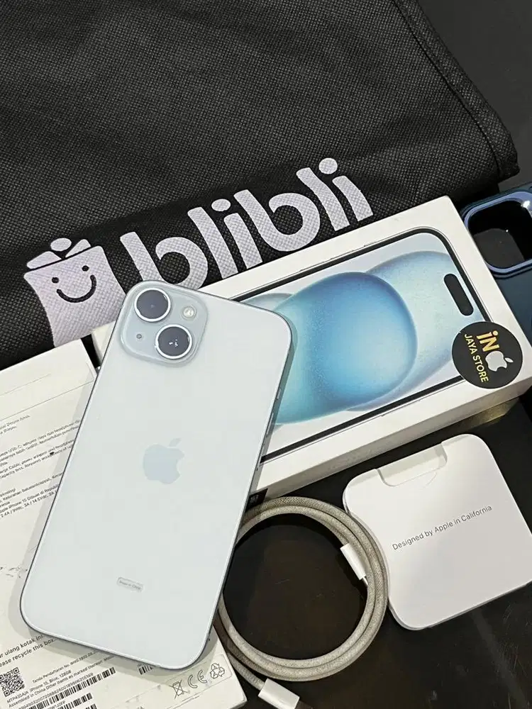 Iphone 15 128GB iBox garansi on 2026