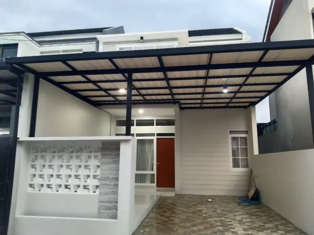 di jual dengan Diskon 30juta+kitchen set+pagar,rumah minimalis 2 lantai cileunyi bandung