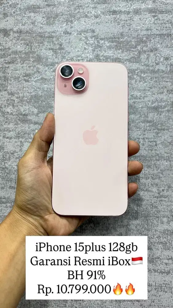 iPhone 15plus 128gb iBox