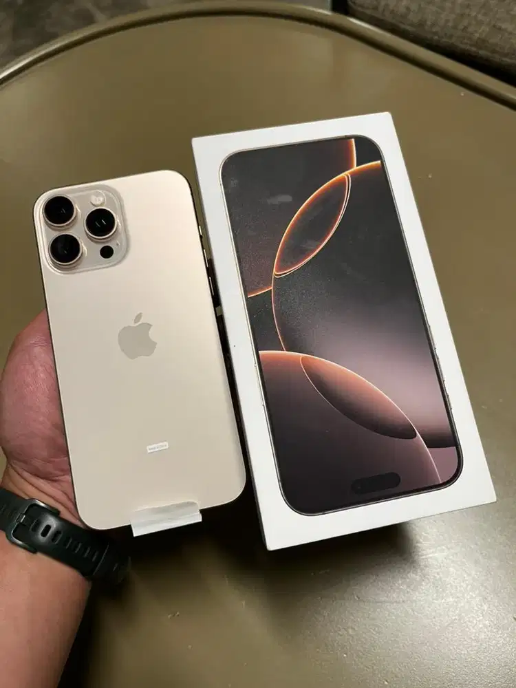 iphone 16 Pro Max 256gb iBox Bh 100% ga jadi pakai