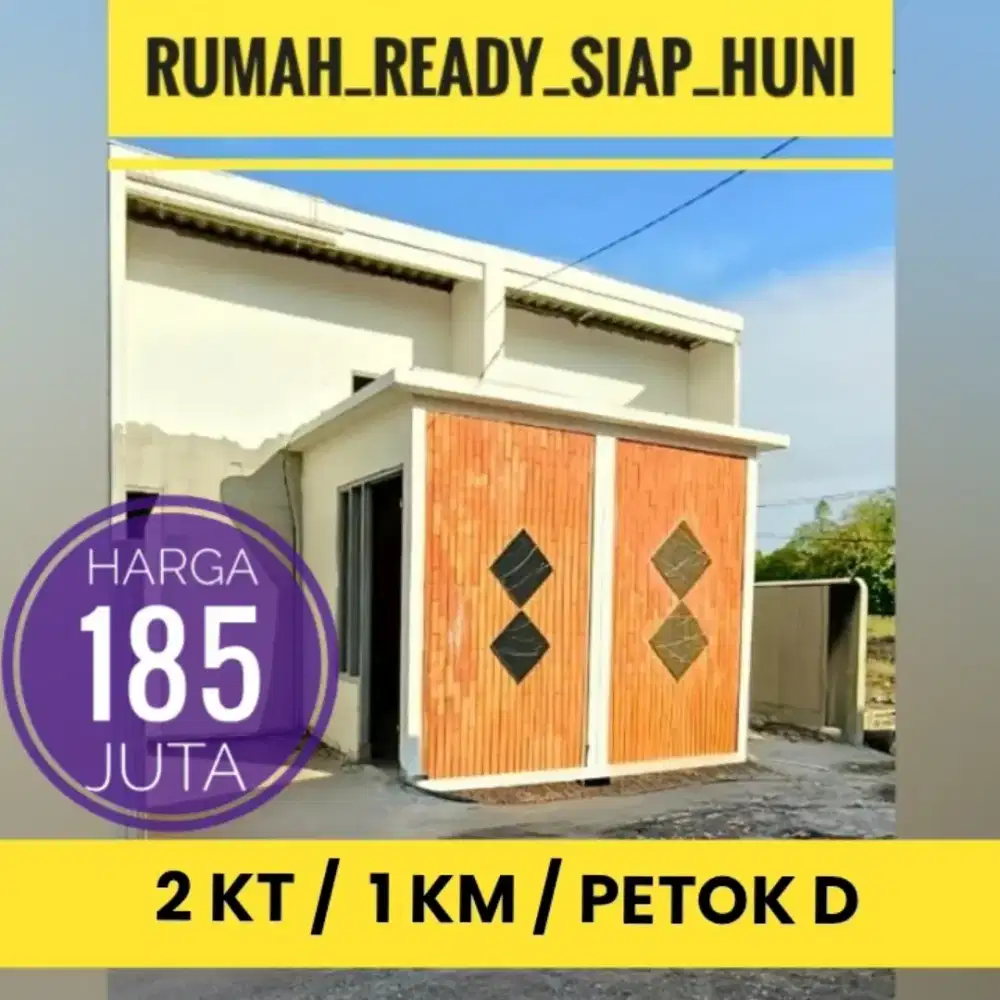 Rumah Murah Dekat Benowo