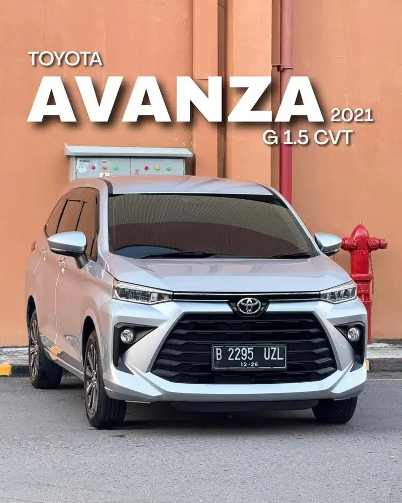 (DP 5JT) ALL NEW AVANZA 1.5 G CVT 2021 SILVER