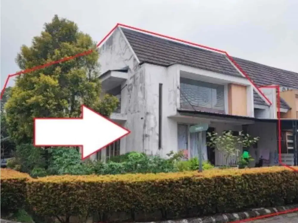 dijual rumah murah di perumahan rancamaya golf estate cluster balcony, kel. bojongkerta, kec. bogor selatan, kota bogor