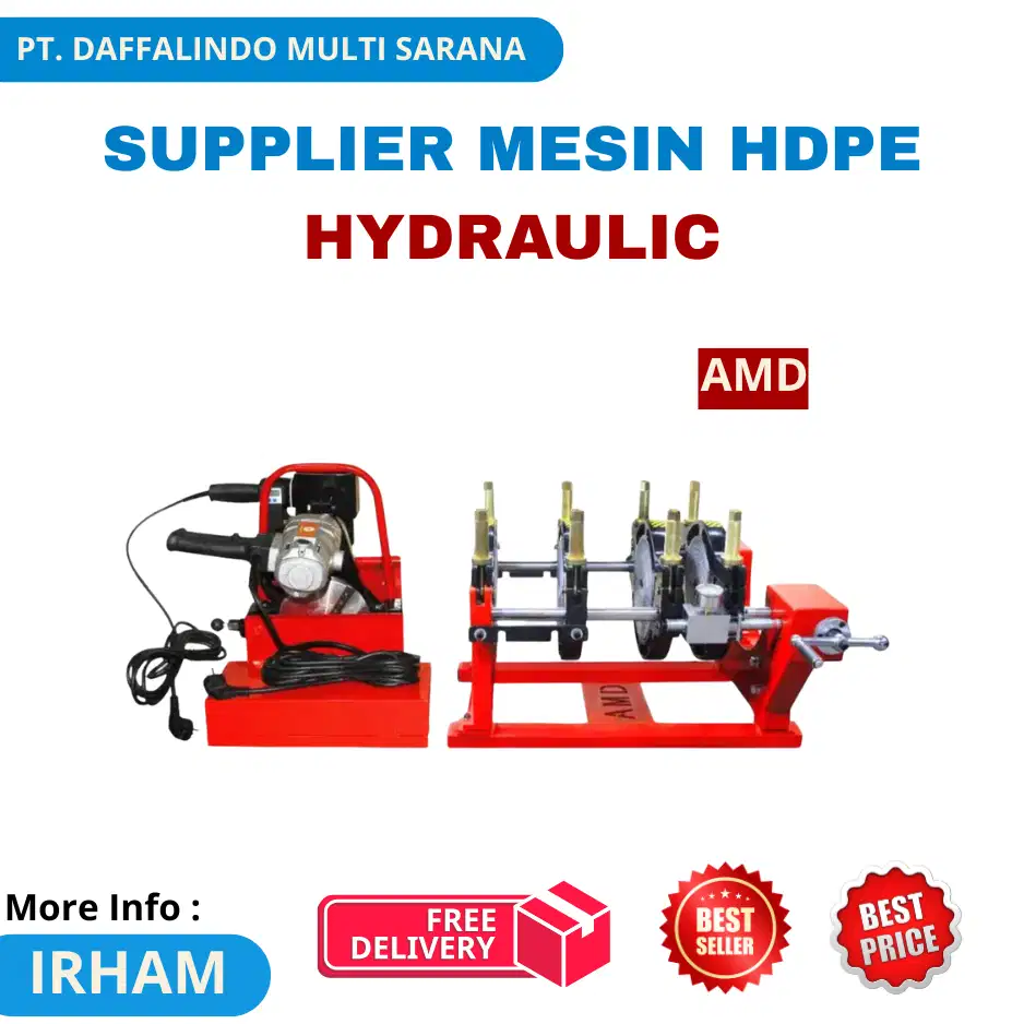 Supplier Mesin Hdpe 200mm Hydraulic SHD | Ready Stok di Jakarta