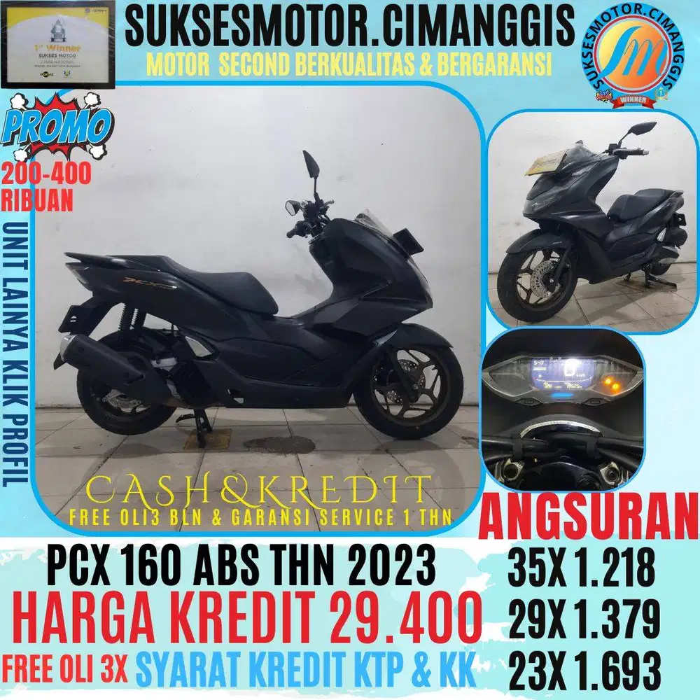 PCX 160 ABS PROMOTERMURAH CASHBACK UPTO 700RBUAN FREE OLI 3 BLN