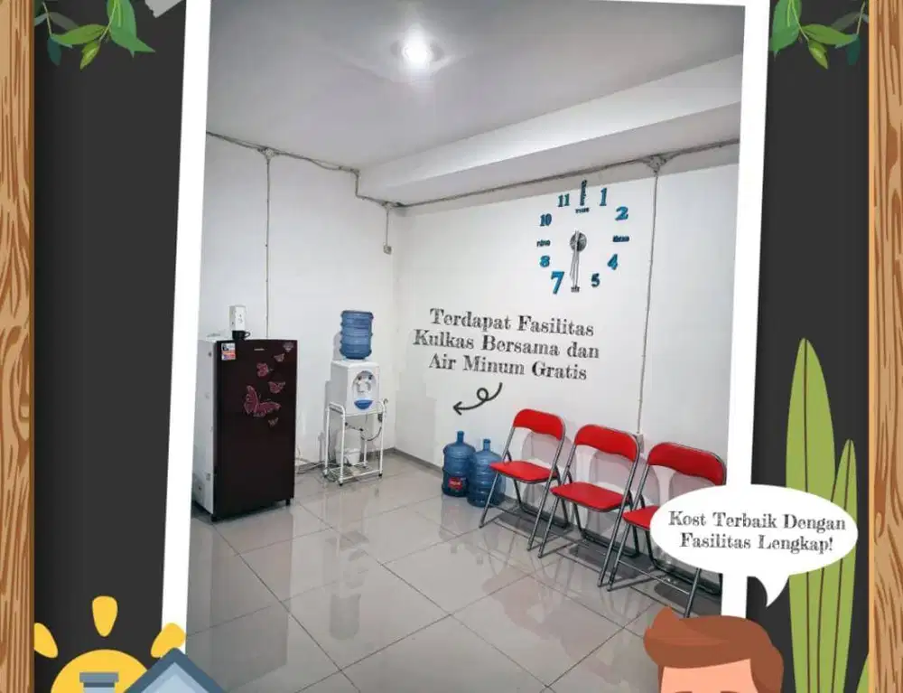 Dijual Kost Aktip di Cipadung Bandung Siap Huni