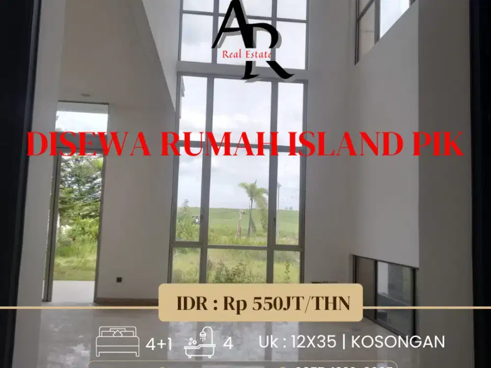 Disewa Rumah Mozzart PIK