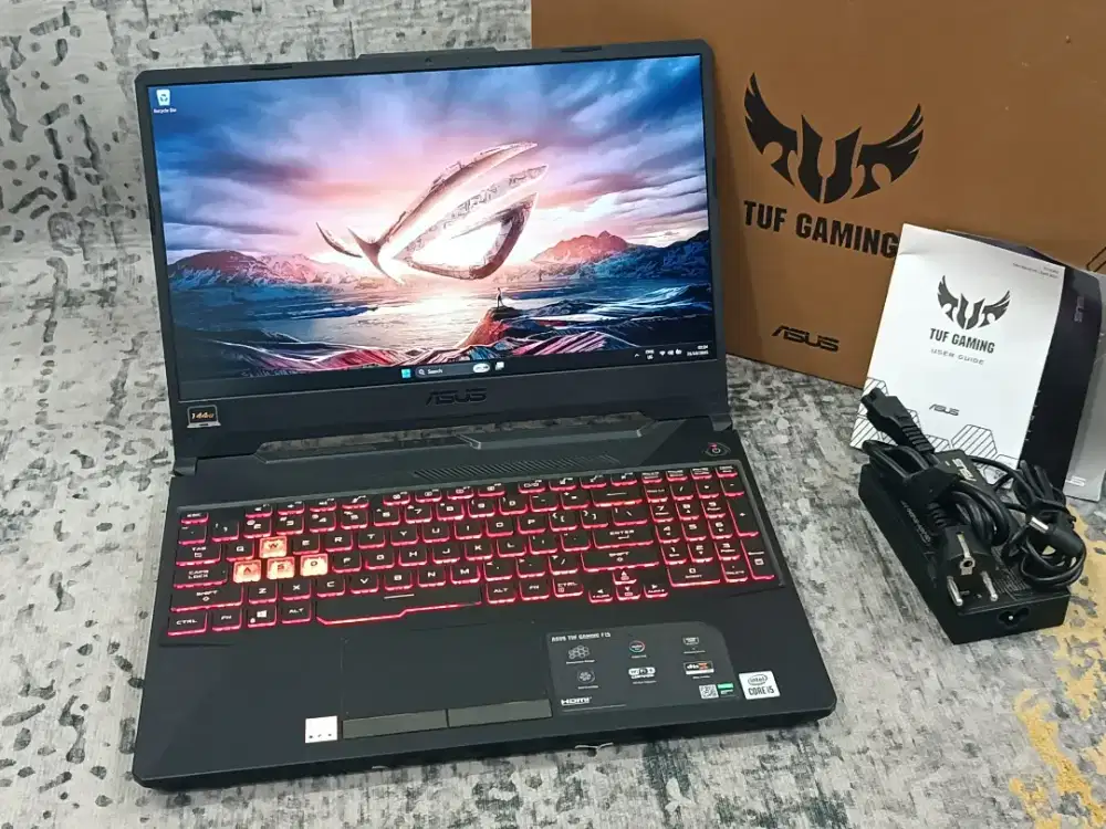 Asus TUF F15 Core i5-10300H 16GB 512GB GTX 1650 4GB Fulset Like New