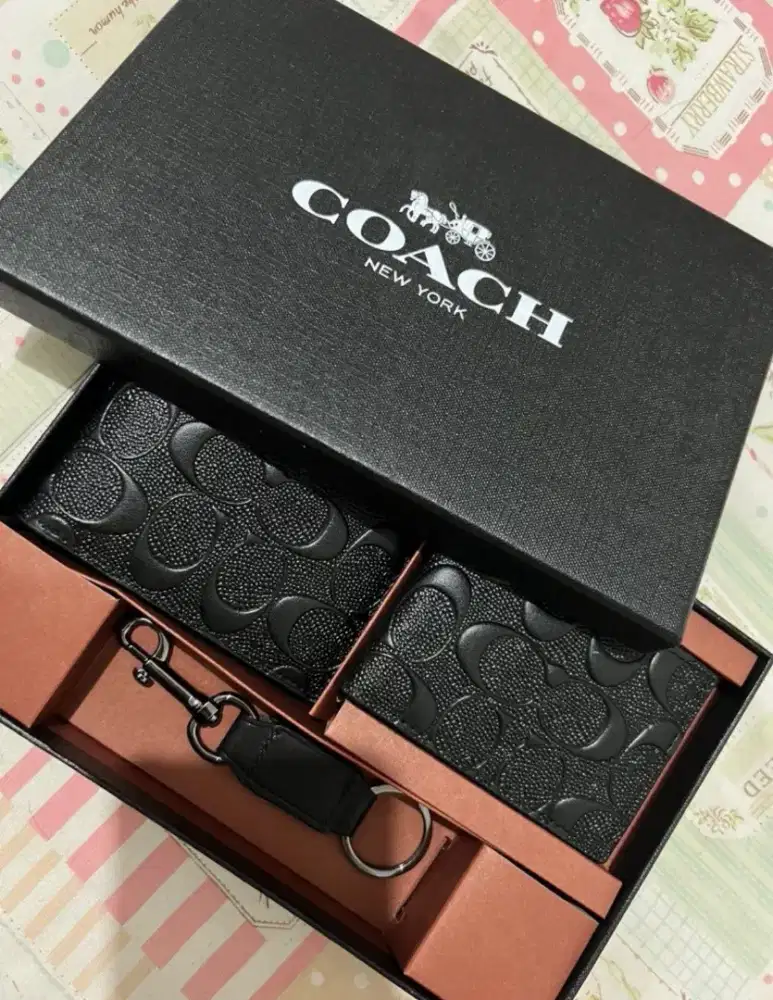 SALE Dompet Coach Authentic laki laki 100% Original BARU