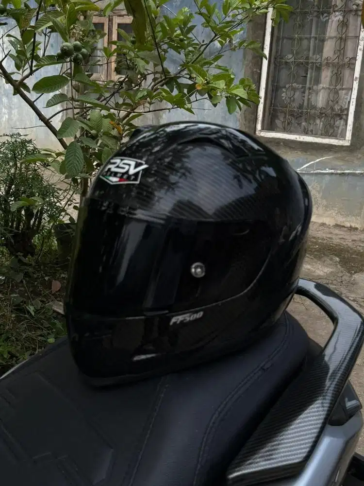 murah HELM RSV carbon edition dijual cepat no minus