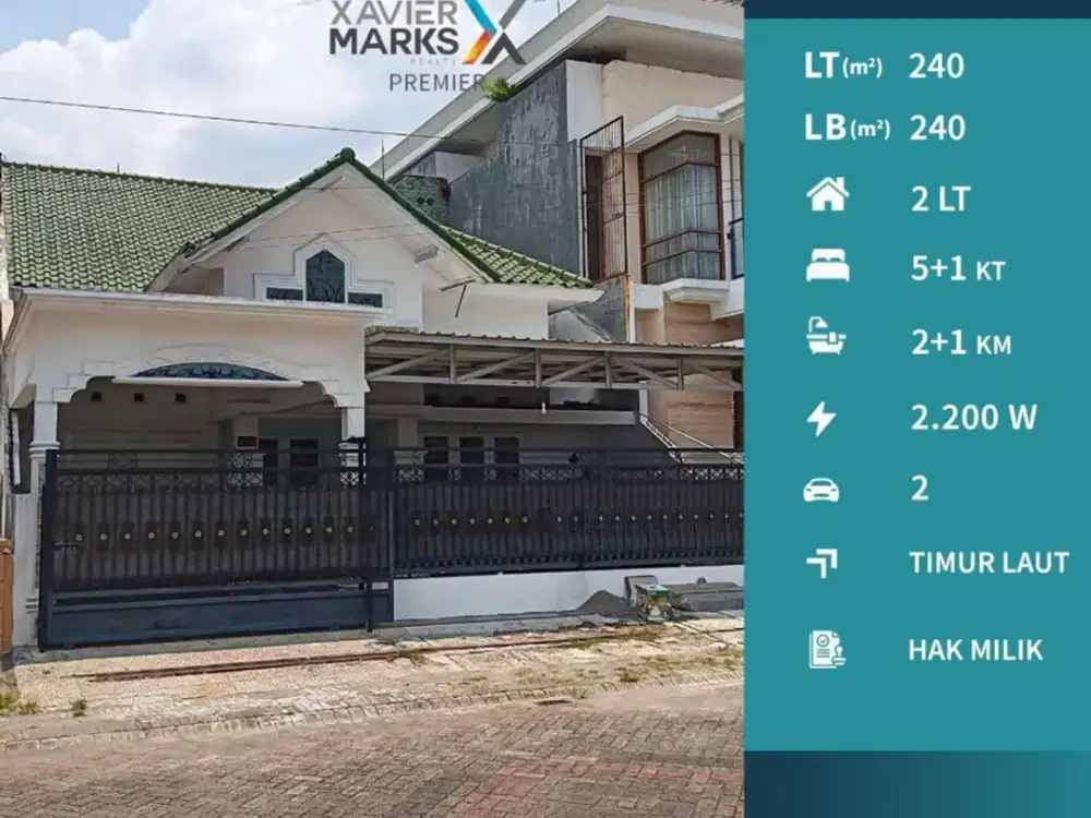 Rumah Terawat Siap Huni di Araya depan Blimbing Malang