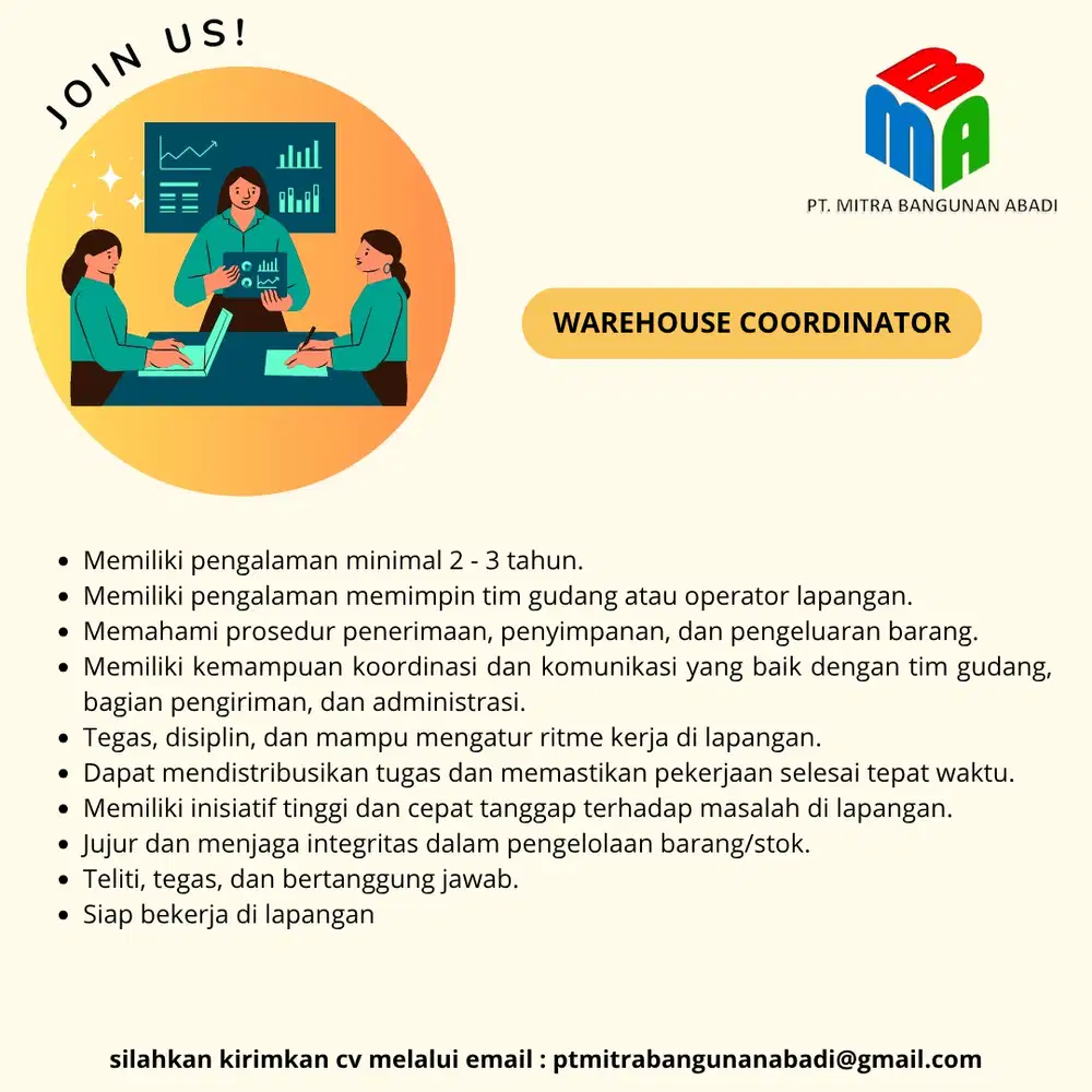 WAREHOUSE COORDINATOR