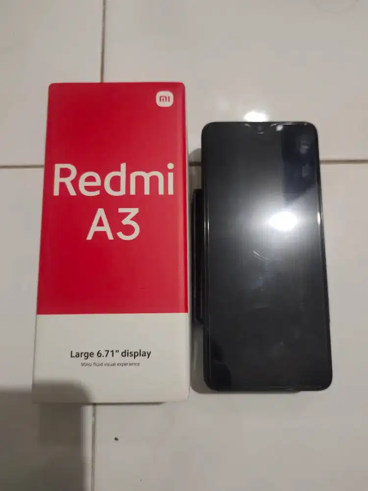 Redmi A3 ram 4+4/128gb hitam