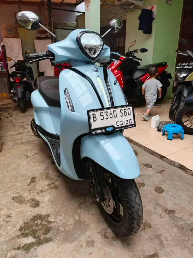BLN 3 YAMAHA GRAND FILANO NEO 2025 KM LOW DI CILEDUG TT 2024 UDAH PAS