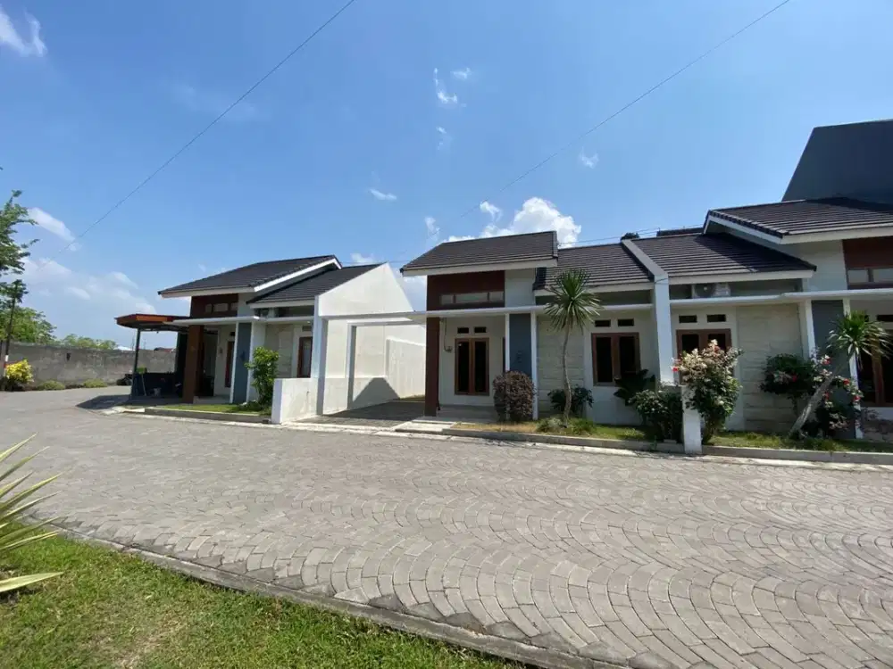 Rumah minimalis Murah dalam Cluster  Harga Terjangkau dekat dengan Jalan Jogja Solo