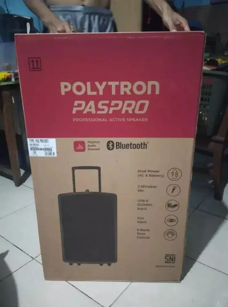 SPEAKER POLYTRON PASPRO 15F3 RMS 120 Watt