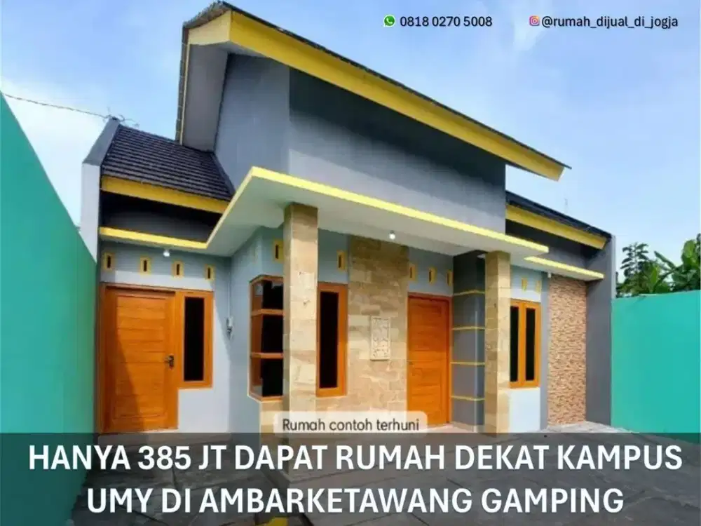 Rumah Dijual dekat Kampus UMY di Ambarketawang Gamping Proses Bangun