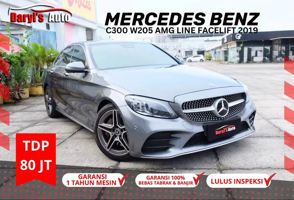 2019 Mercedes Benz C300 AMG Line AT LIKE NEW tdp80jt