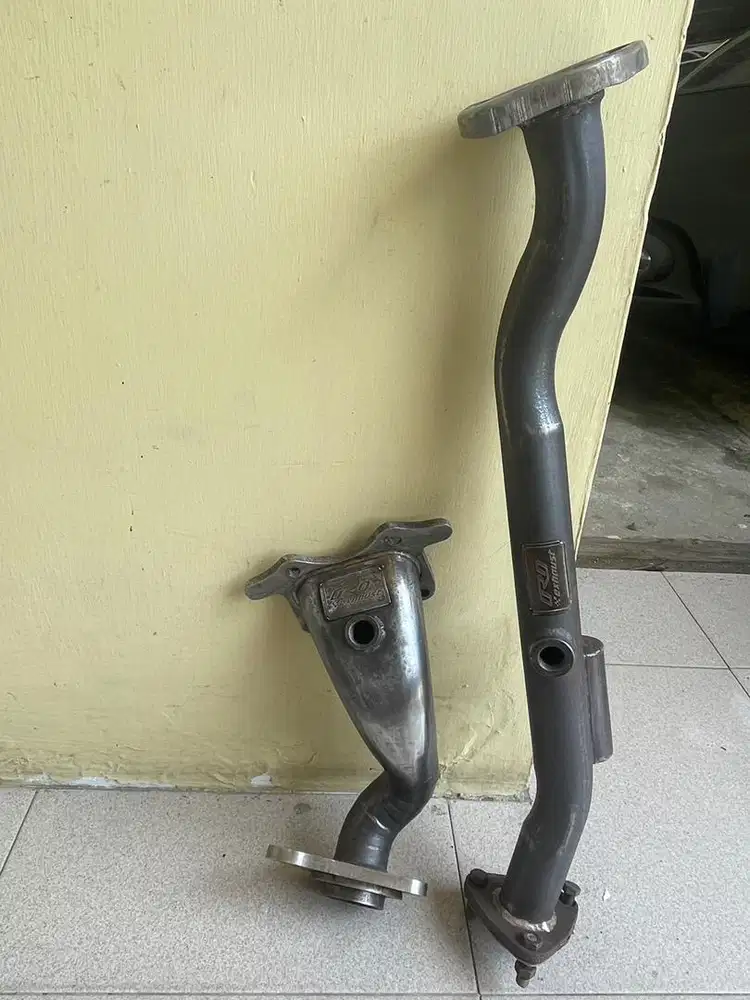 Frontpipe v2 power bomb dan Downpipe V3 merk ORD