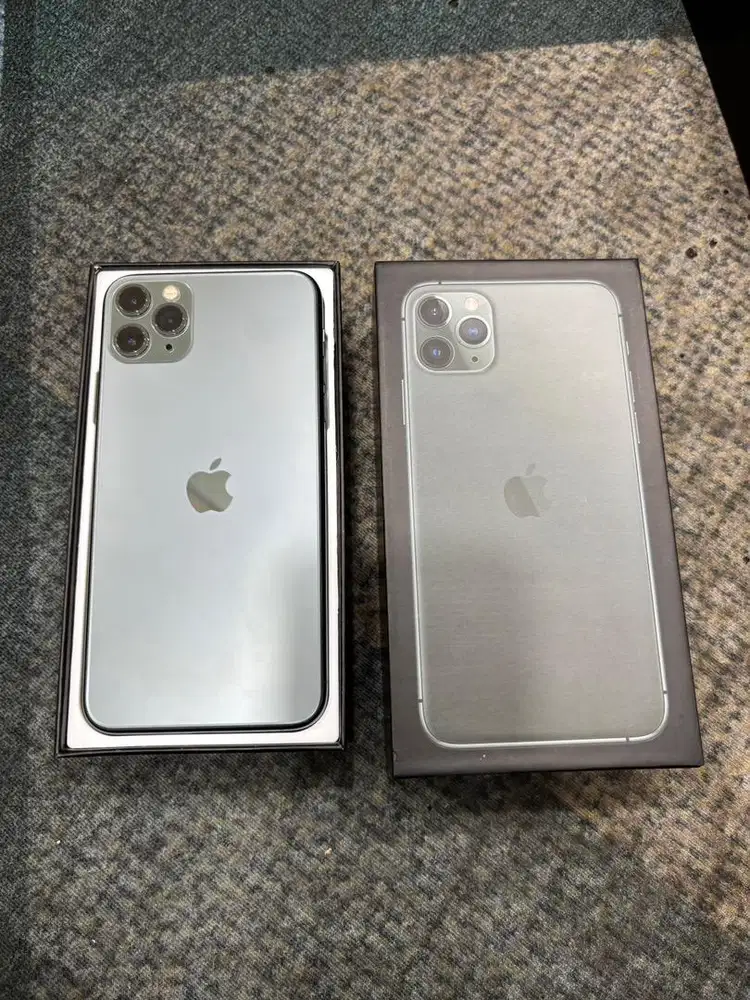 Iphone 11 promax 256gb all operator fullset mulus nominus free TG,case