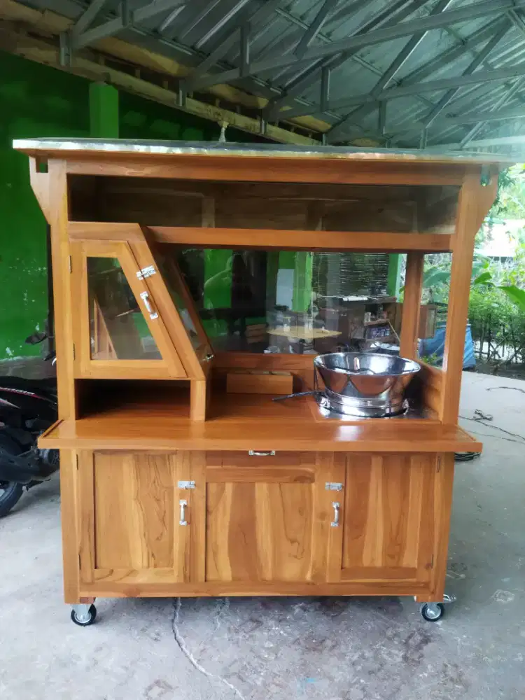 Gerobak soto, roda 4,free dandang