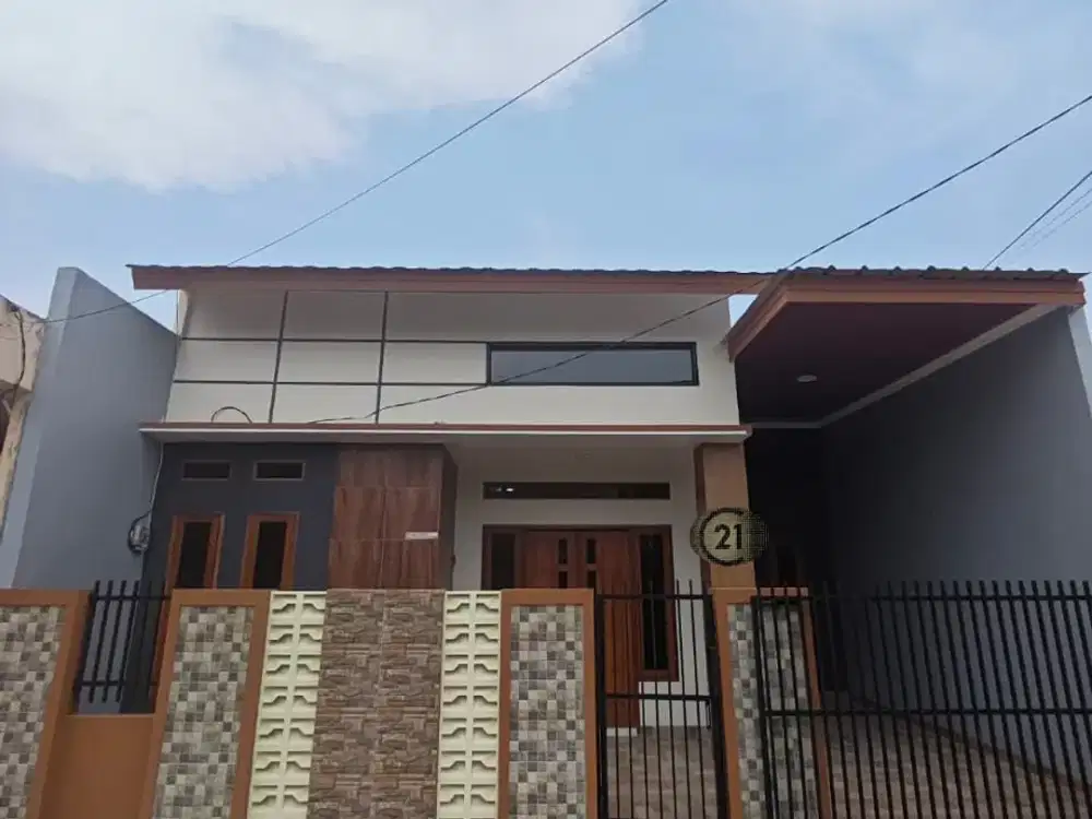 Dijual Rumah Hook Bangunan Baru di Komplek Griya Asri, Bekasi Utara – Lingkungan Nyaman