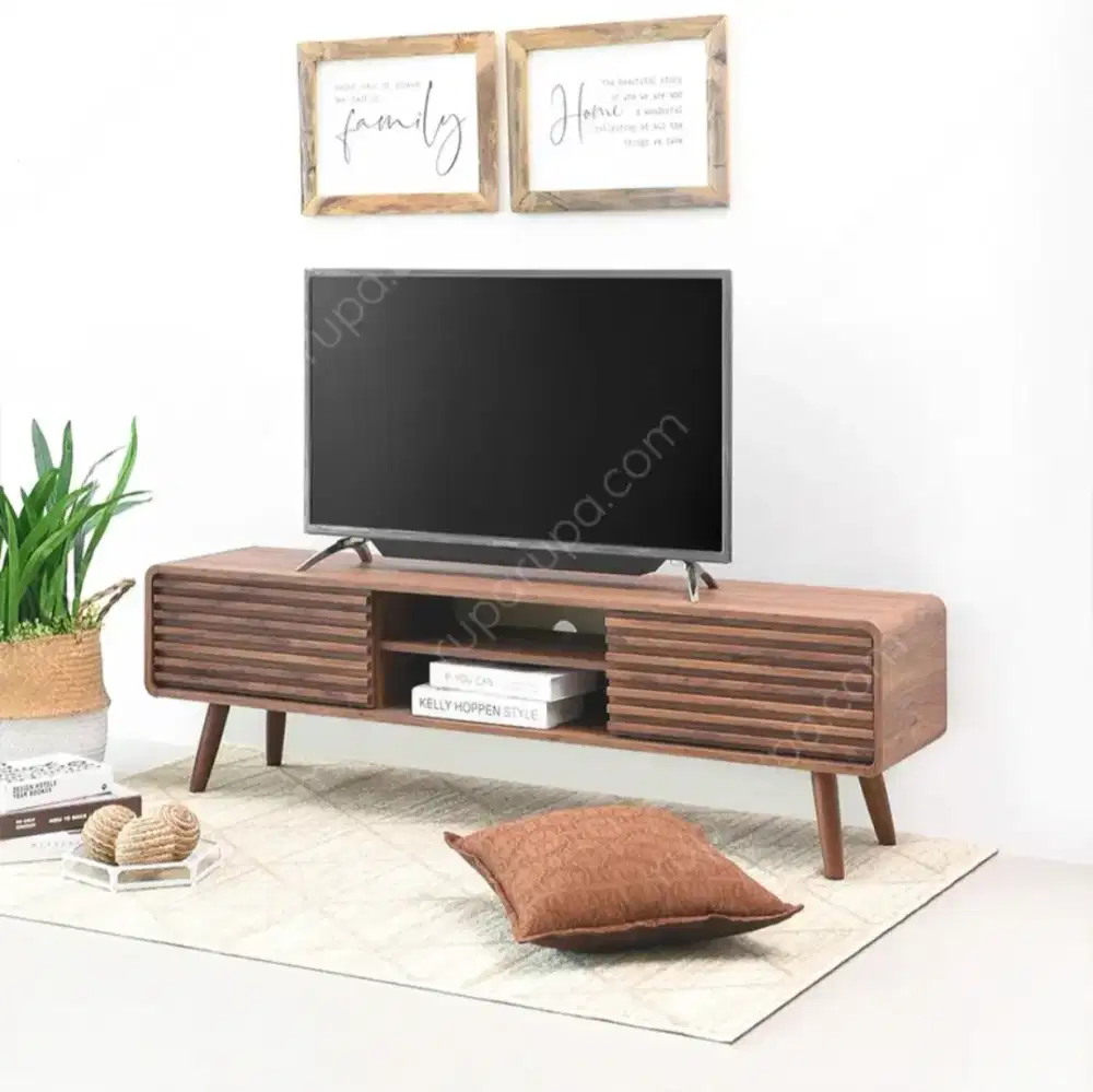 Informa Newmark Rak TV - Cokelat Walnut