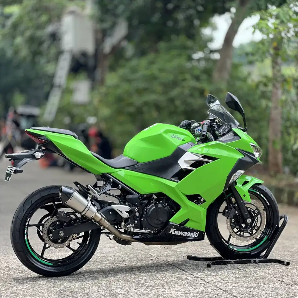 KM 11K AJA! KAWASAKI NEW NINJA 250 FI HIJAU 2018 PAJAK PANJANG MULUS