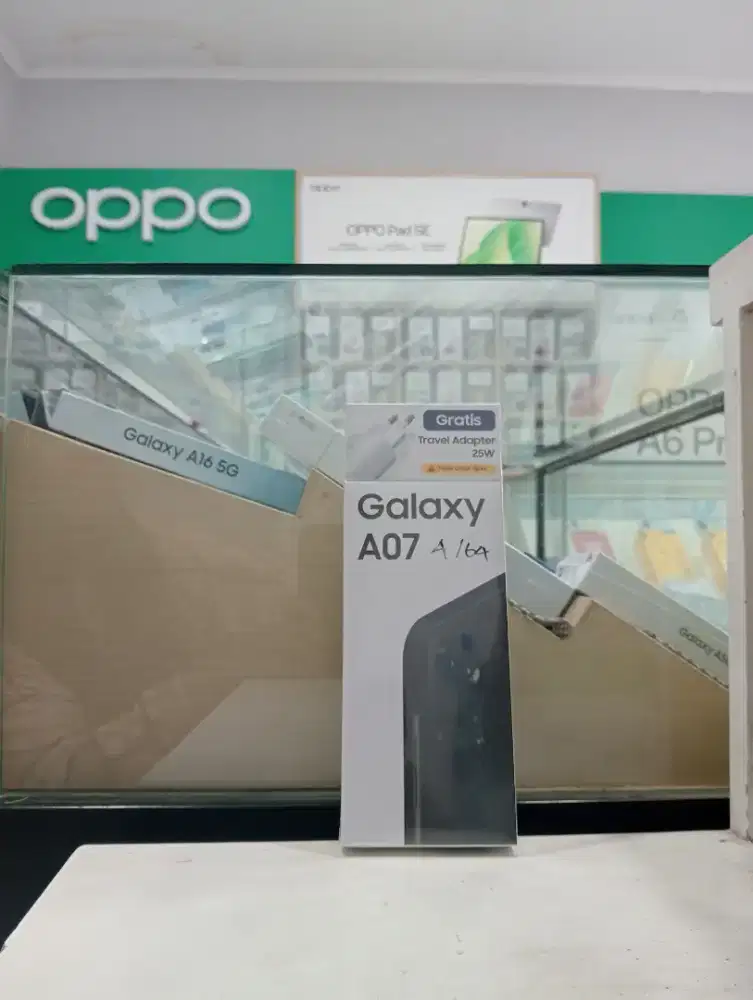 SAMSUNG A07 4/64 NEW MURAH QR GADGET