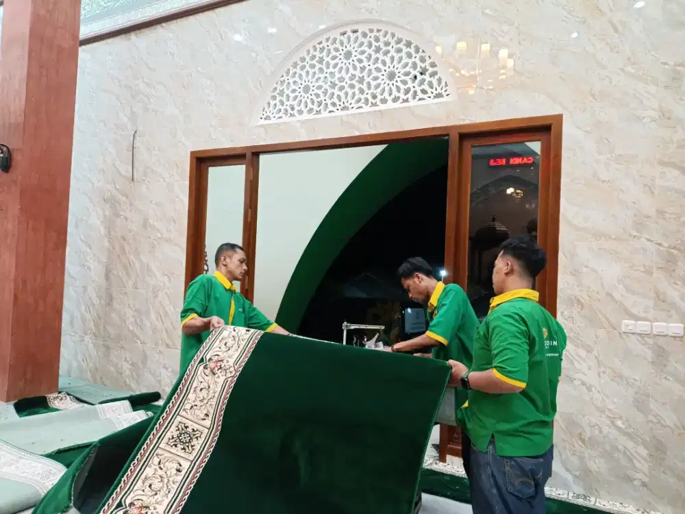 Tersedia Karpet sajadah Masjid import pembelian menyesuaikan kebutuhan