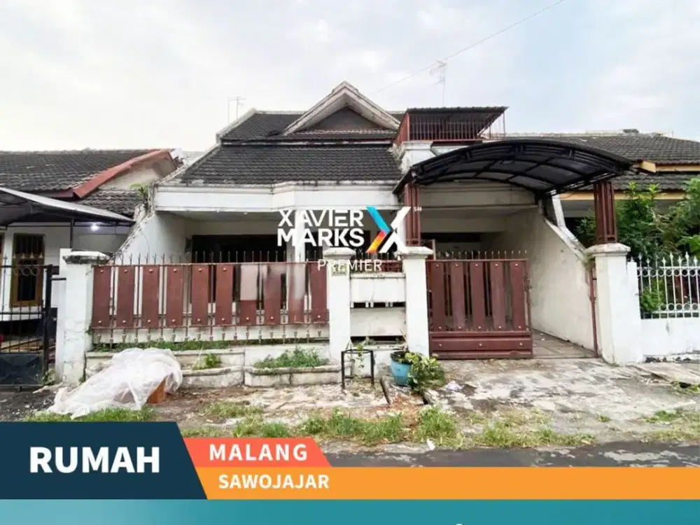 Rumah Kokoh 2 Lantai di Sawojajar Malang Kota Bebas Banjir