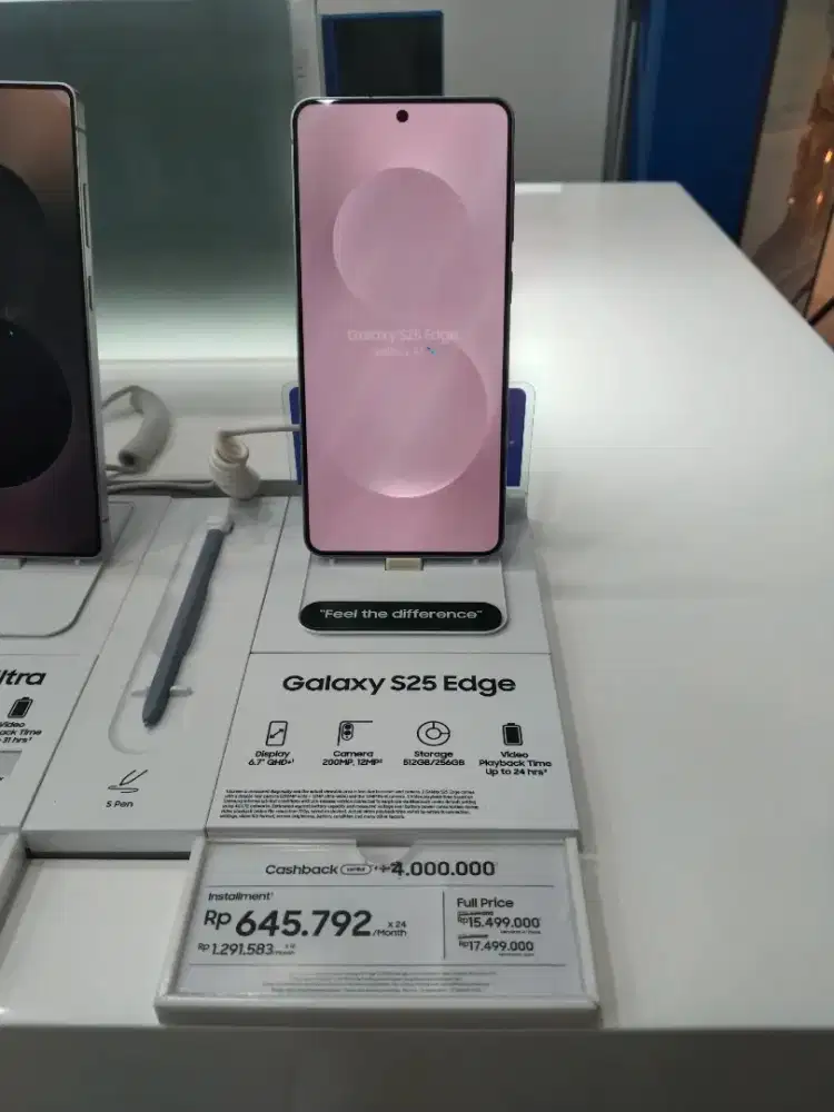 Samsung S25 Edge RAM 12/512GB