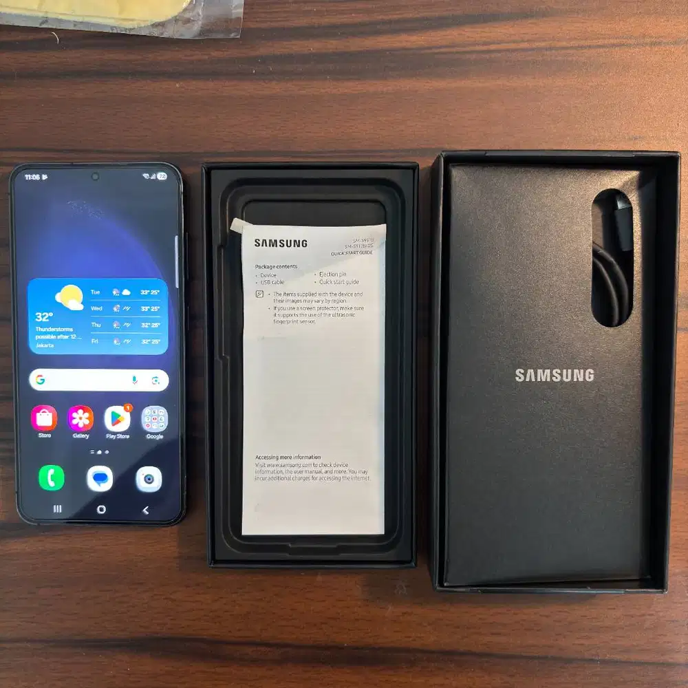 FLASH SALE!! SAMSUNG GALAXY S23 5G 8/128 BLACK NO MINUS FULLSET