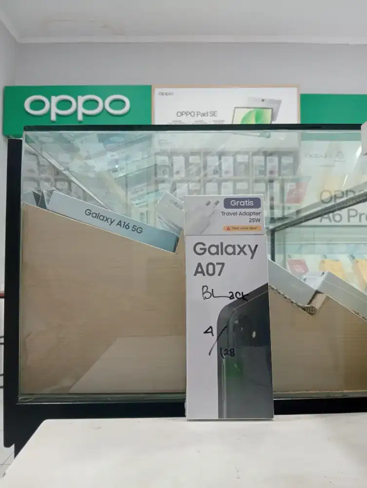 SAMSUNG A07 4/128 NEW MURAH QR GADGET