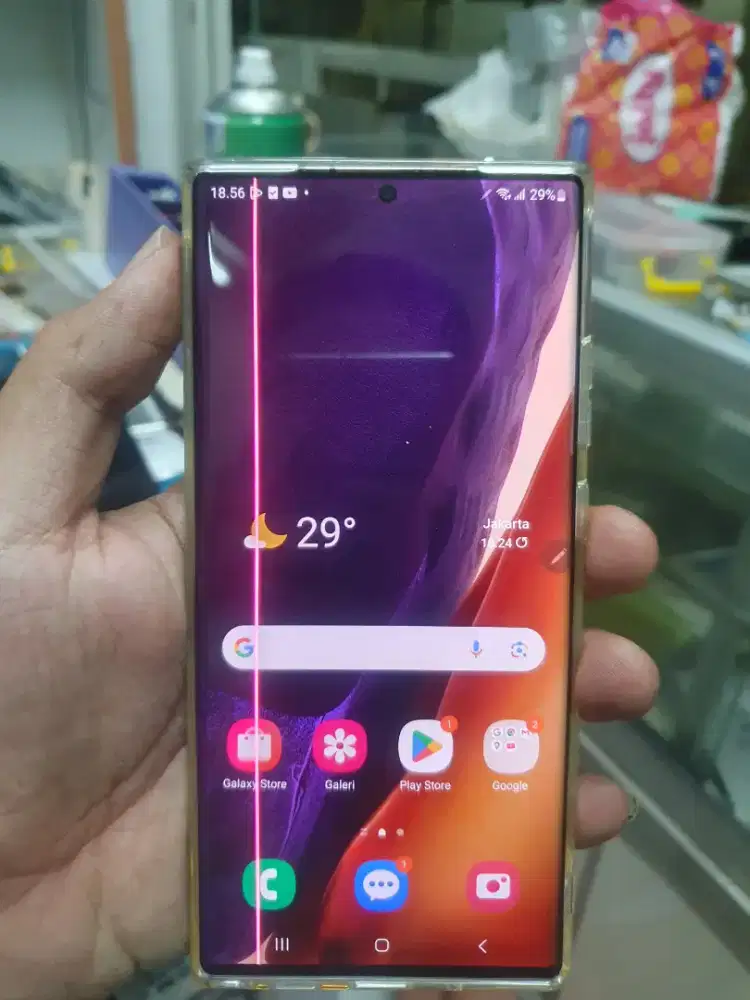 Samsung note 20 ultra minus