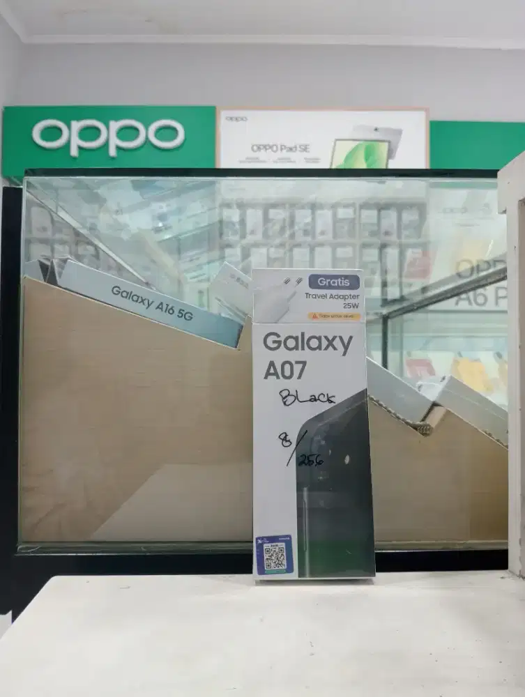 SAMSUNG A07 8/256 NEW MURAH QR GADGET