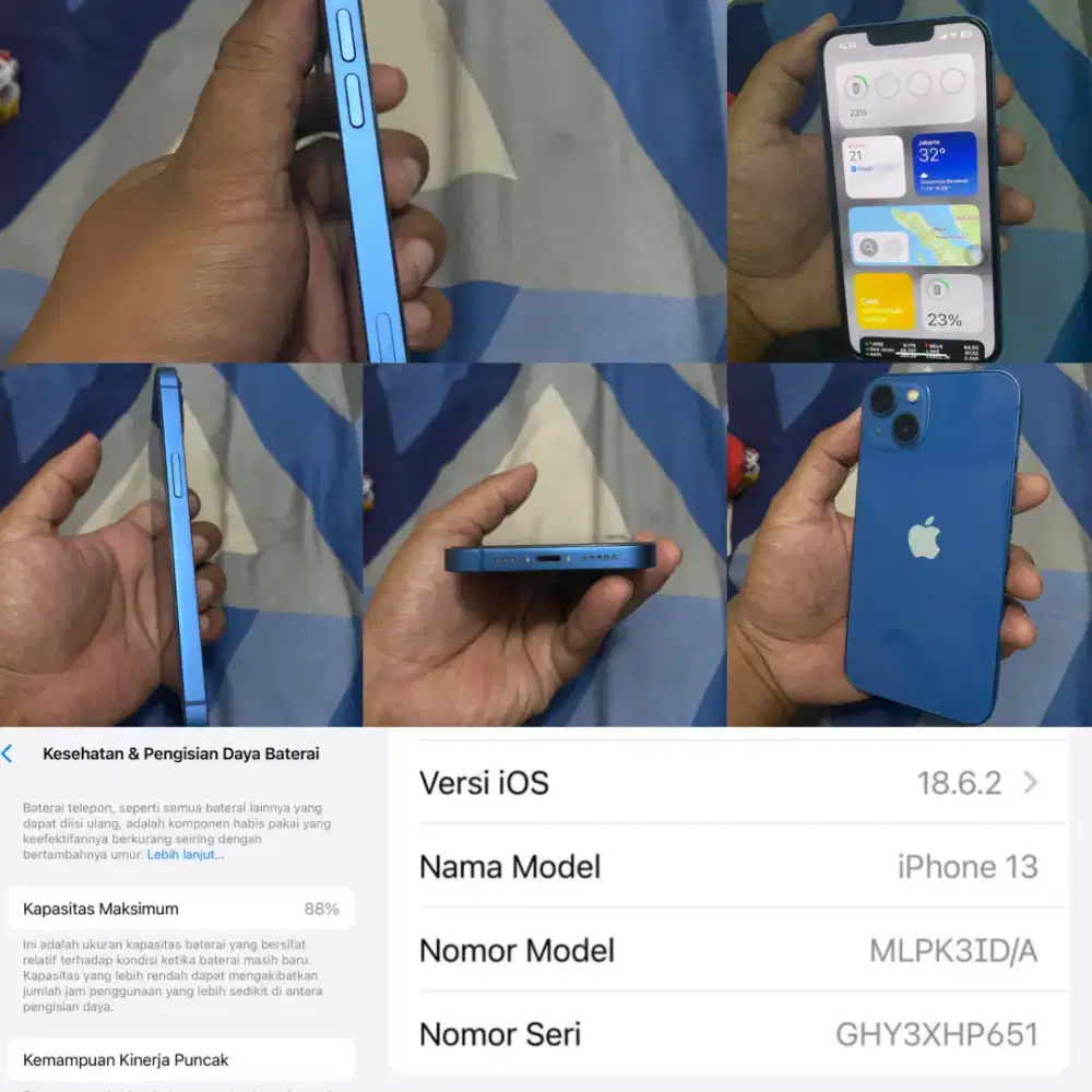 IPHONE 13 128GB FULLSET IBOX