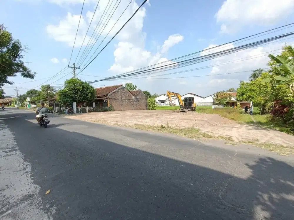 Murah! Tanah Jogja Di Kalitirto Tepi Aspal Berbah Kalasan