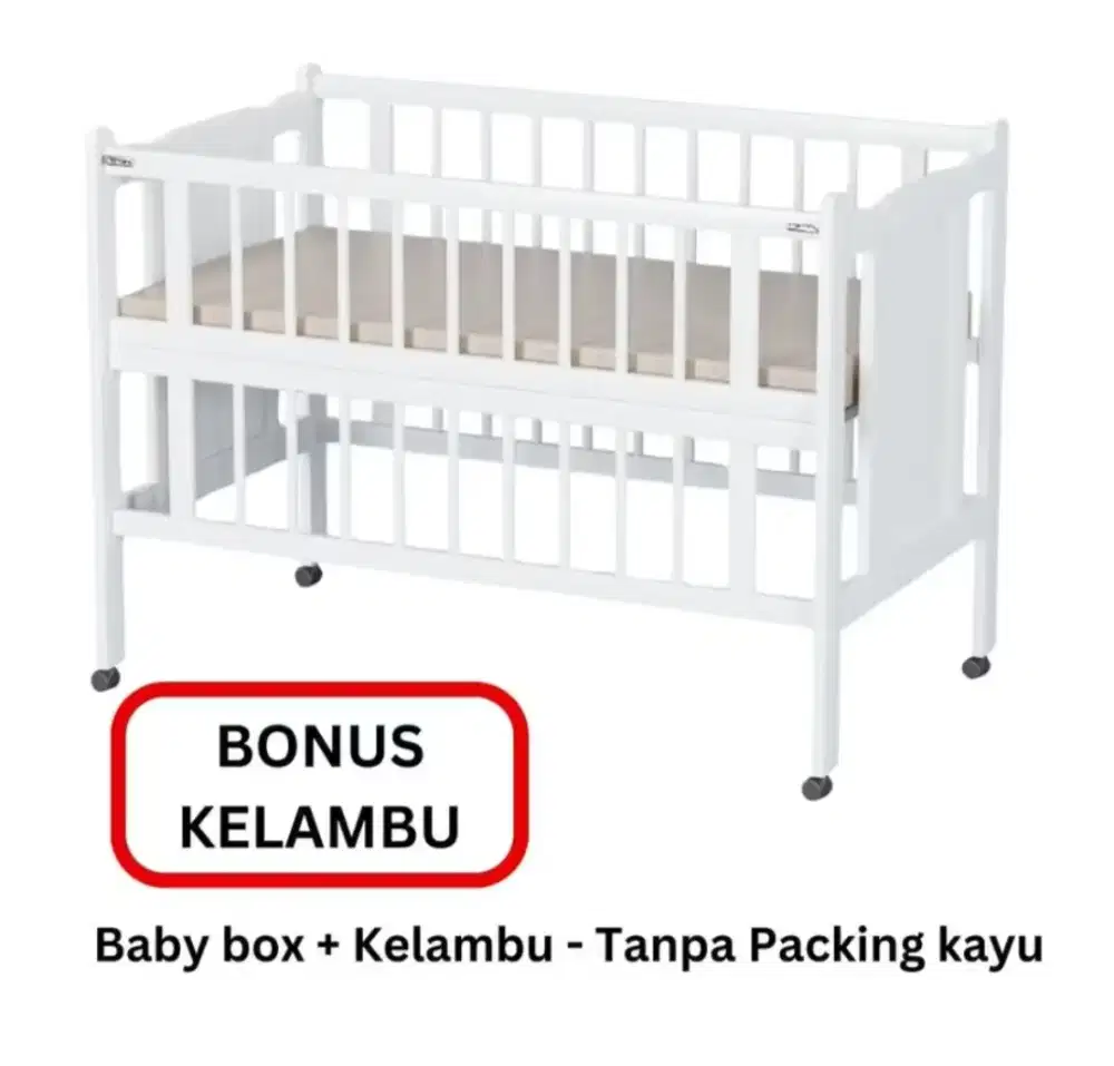 Box Bayi Bahan Kayu Bekas