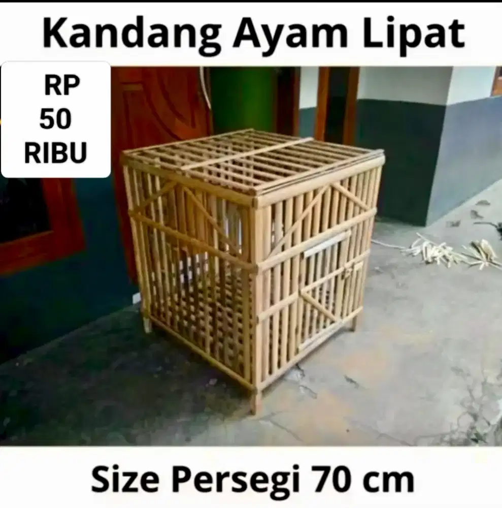 Kandang lipat 70 x 70