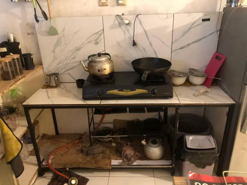 Meja Dapur Portabel / Portable untuk Kedai / Warung
