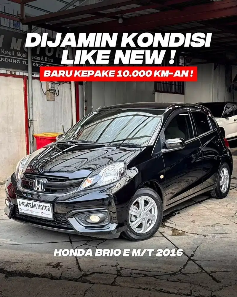 KILOMETER 18 RIBU!! Honda New BRIO E MANUAL 2016 || ANM