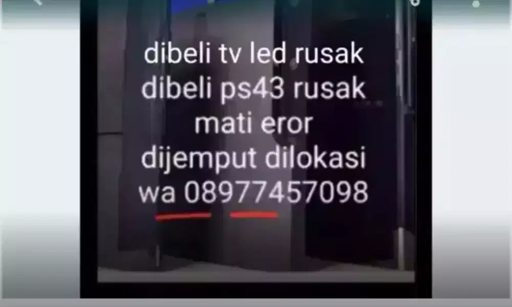 Ps34 rusak eror dibeli