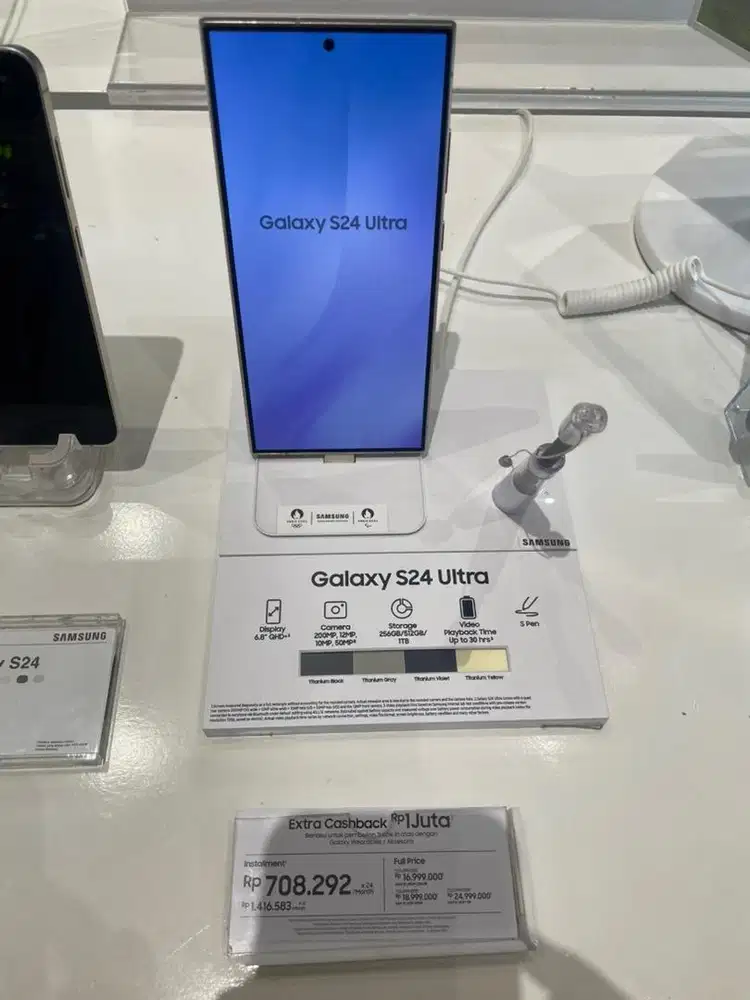 Handphone samsung S24 Ultra